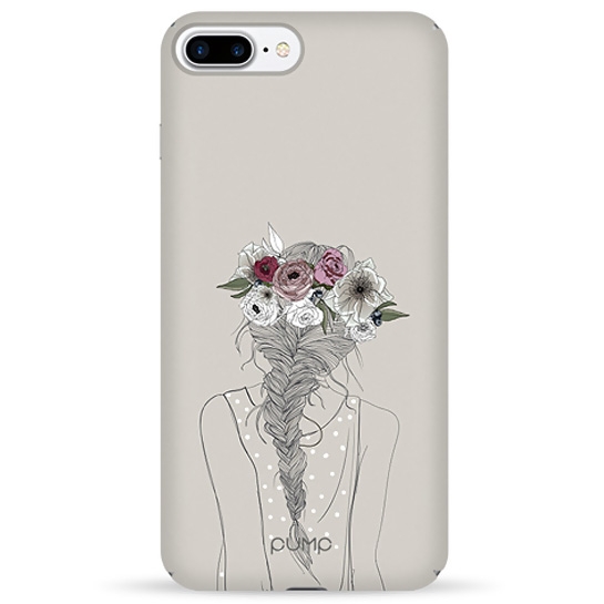 Чехол Pump Tender Touch Case for iPhone 8 Plus/7 Plus Flowers in Hair # - цена, характеристики, отзывы, рассрочка, фото 1