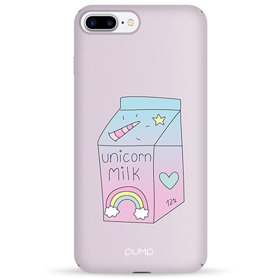 Чехол Pump Tender Touch Case for iPhone 8 Plus/7 Plus Unicorn`s Milk 12% # - цена, характеристики, отзывы, рассрочка, фото 1