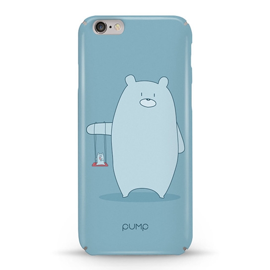 Чехол Pump Tender Touch Case for iPhone 6/6S Double Bear # - цена, характеристики, отзывы, рассрочка, фото 1