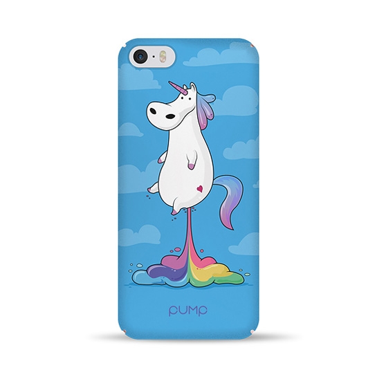 Чехол Pump Tender Touch Case for iPhone 5/5S/SE Soaring Unicorn # - цена, характеристики, отзывы, рассрочка, фото 1