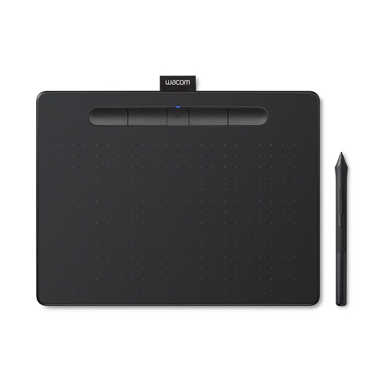 Графічний планшет Wacom Intuos M Bluetooth Black - ціна, характеристики, відгуки, розстрочка, фото 1