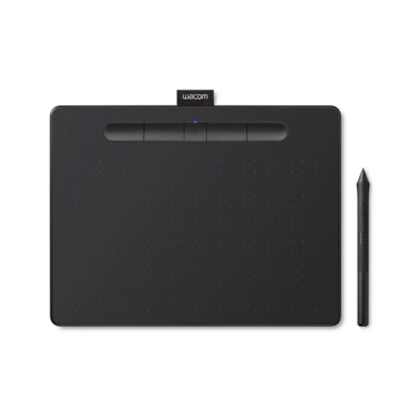 Графический планшет Wacom Intuos S Bluetooth Black (CTL-4100WLK-N) - цена, характеристики, отзывы, рассрочка, фото 1