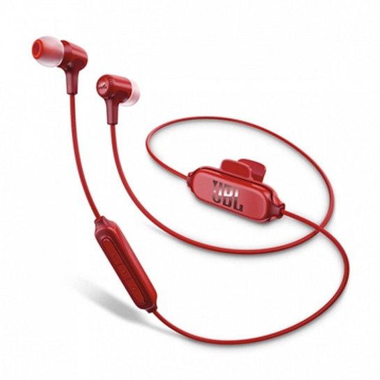 Навушники JBL In-Ear Headphone E25 BT Red - ціна, характеристики, відгуки, розстрочка, фото 1