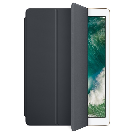 Чохол Apple Leather Smart Cover for iPad Pro 12.9 2017 Charcoal Gray - ціна, характеристики, відгуки, розстрочка, фото 2