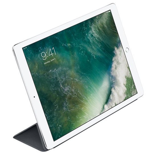 Чохол Apple Leather Smart Cover for iPad Pro 12.9 2017 Charcoal Gray - ціна, характеристики, відгуки, розстрочка, фото 3