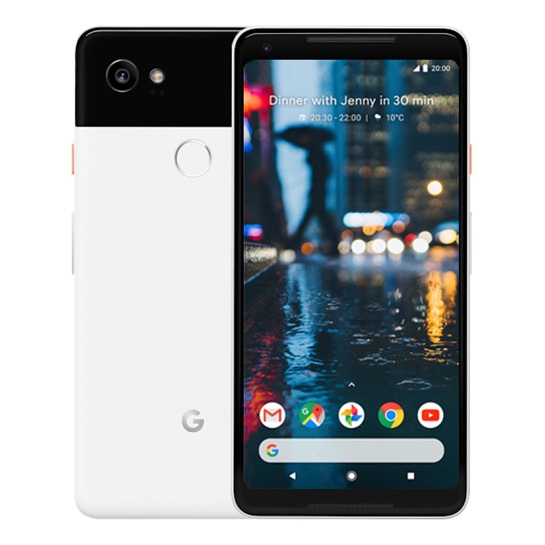 Смартфон Google Pixel 2 XL 128GB Black&White - ціна, характеристики, відгуки, розстрочка, фото 1