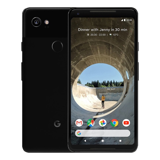 Смартфон Google Pixel 2 XL 128GB Just Black - ціна, характеристики, відгуки, розстрочка, фото 1