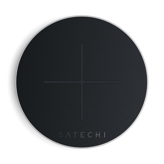 Бездротовий зарядний пристрій Satechi Fast Wireless Charging Pad V2 Silver - ціна, характеристики, відгуки, розстрочка, фото 2