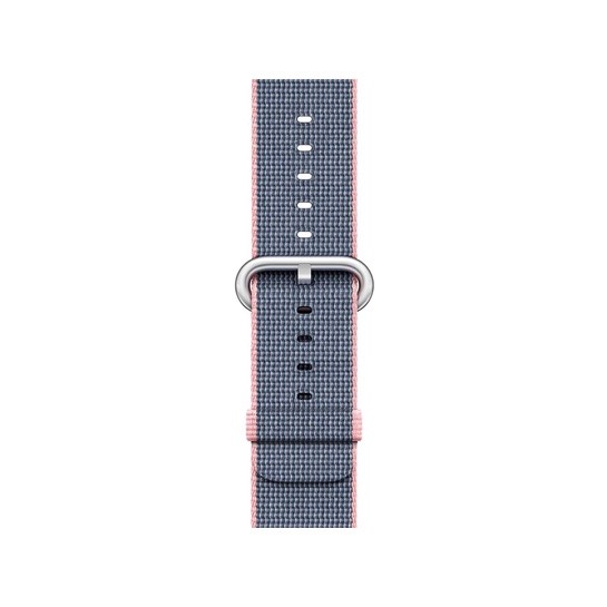 Ремінець Woven Nylon Band for Apple Watch 38mm/40mm Light Pink/Midnight Blue - ціна, характеристики, відгуки, розстрочка, фото 2