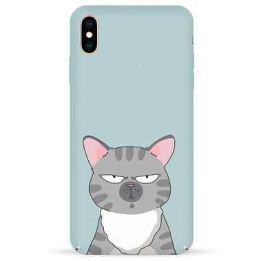 Чехол Pump Tender Touch Case for iPhone XS Max Cat Think # - цена, характеристики, отзывы, рассрочка, фото 1