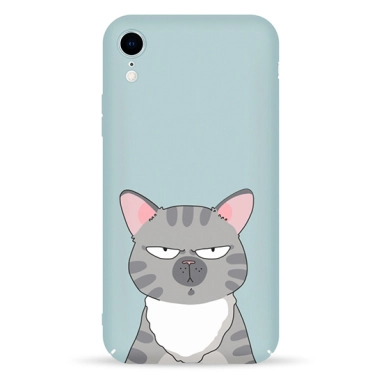Чехол Pump Tender Touch Case for iPhone XR Cat Think # - цена, характеристики, отзывы, рассрочка, фото 1