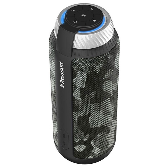 Портативна акустика Tronsmart Element T6 Portable Bluetooth Speaker Grey Camouflage - ціна, характеристики, відгуки, розстрочка, фото 1