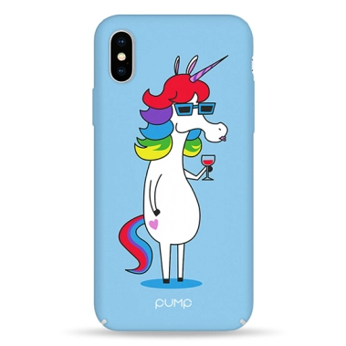 Чохол Pump Tender Touch Case for iPhone X/XS Unicorn Clubber # - цена, характеристики, отзывы, рассрочка, фото 1