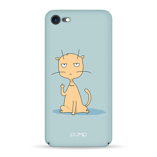 Чохол Pump Tender Touch Case for iPhone SE2/8/7 Cat Fuck # - ціна, характеристики, відгуки, розстрочка, фото 1