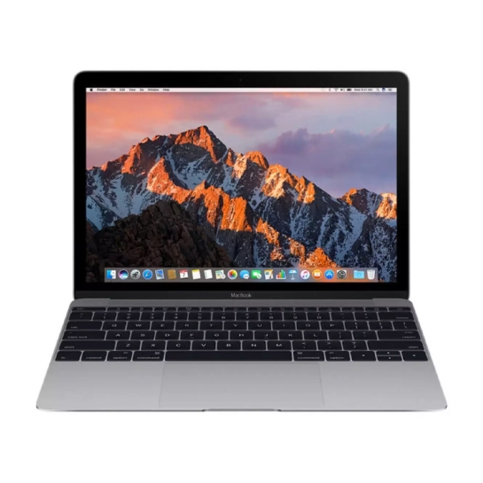 Б/У Ноутбук Apple MacBook 12" 512GB Space Gray, 2017 - Custom (Идеальное) - цена, характеристики, отзывы, рассрочка, фото 1