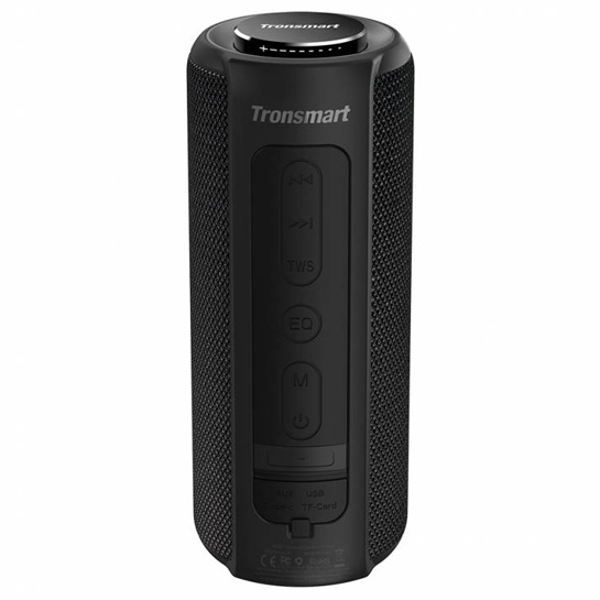 Портативна акустика Tronsmart Element T6 Plus Portable Bluetooth Speaker Black - цена, характеристики, отзывы, рассрочка, фото 1