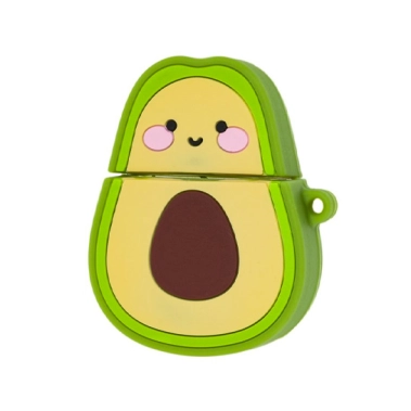 Чохол Cartoon Silicone Case for Apple AirPods Avocado - цена, характеристики, отзывы, рассрочка, фото 1