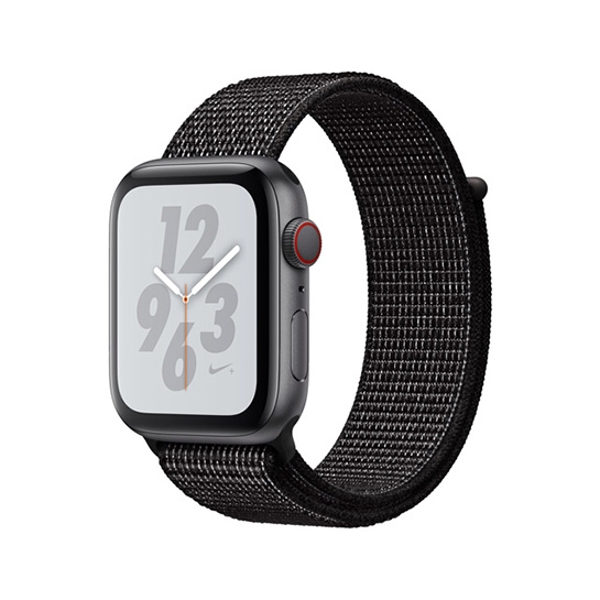 Смарт-часы Apple Watch Series 4 Nike+ LTE 40mm Space Gray Aluminum Case with Black Sport Loop - цена, характеристики, отзывы, рассрочка, фото 1