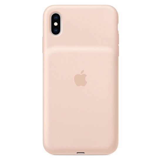 Чехол Apple Smart Battery Case for iPhone XS Max Pink Sand - цена, характеристики, отзывы, рассрочка, фото 1