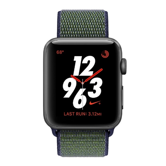 Смарт Годинник Apple Watch Series 3 Nike+ LTE 42mm Space Gray Aluminum Case with Midnight Fog Nike Sport - ціна, характеристики, відгуки, розстрочка, фото 2