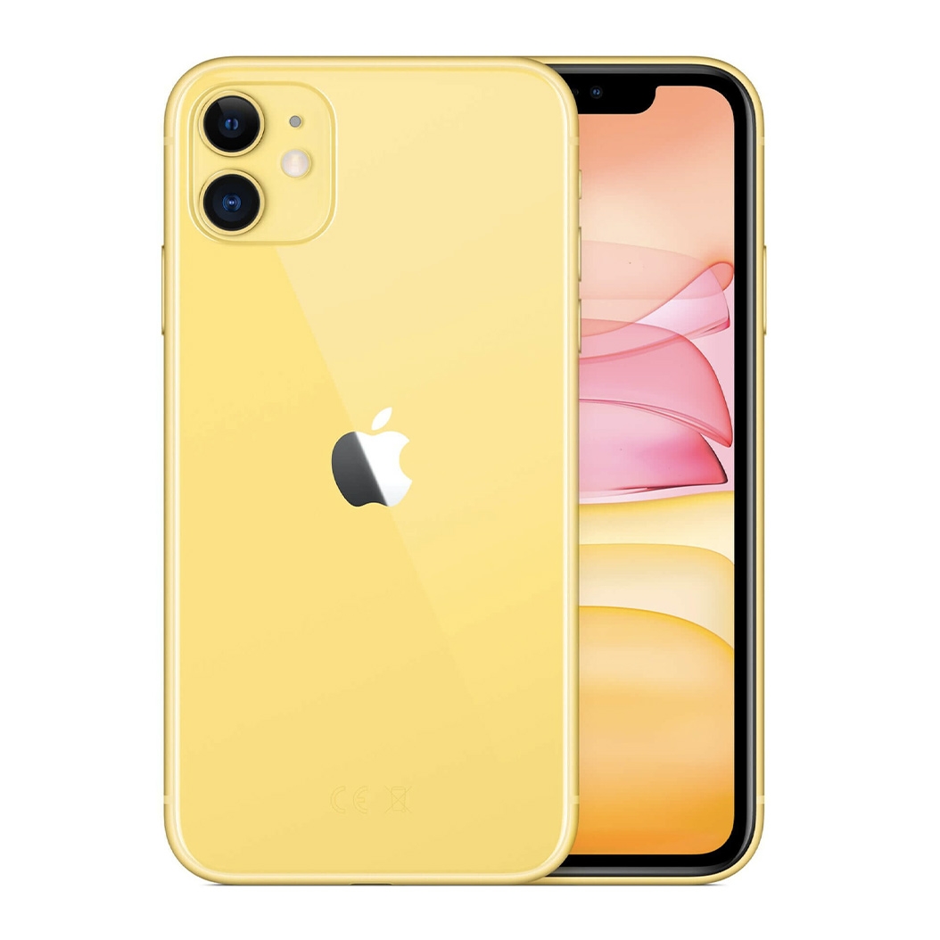 Apple iPhone 11 128 Gb Yellow - ціна, характеристики, відгуки, розстрочка, фото 1