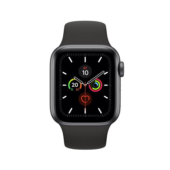 Смарт-часы Apple Watch Series 5 40mm Space Gray Aluminum Case with Black Sport Band - цена, характеристики, отзывы, рассрочка, фото 3