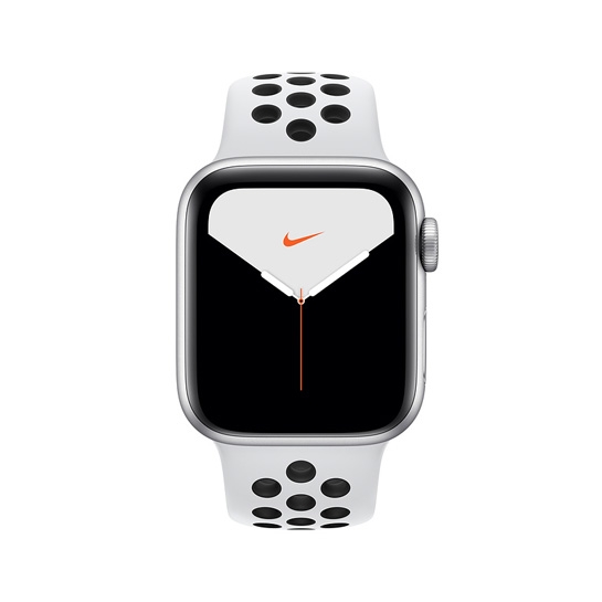 Смарт-часы Apple Watch Series 5 Nike+ 40mm Silver Aluminum Case with Pure Platinum/Black Sport Band - цена, характеристики, отзывы, рассрочка, фото 3