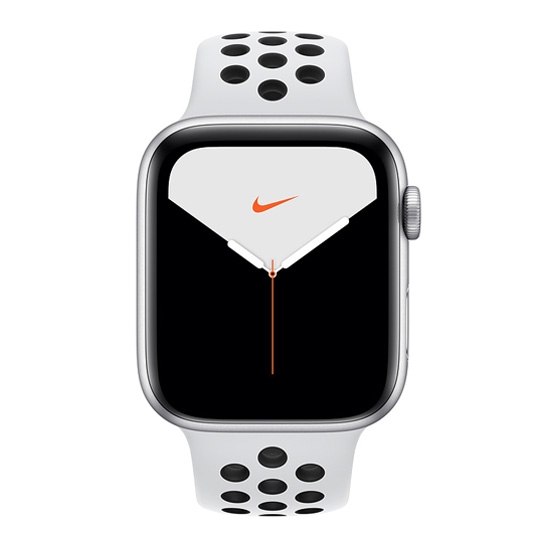 Смарт-часы Apple Watch Series 5 Nike+ 44mm Silver Aluminum Case with Pure Platinum/Black Sport Band - цена, характеристики, отзывы, рассрочка, фото 3