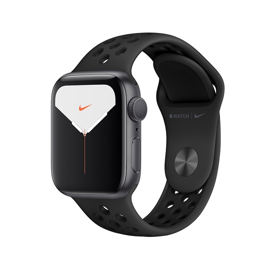 Смарт-часы Apple Watch Series 5 Nike+ 40mm Space Gray Aluminum Case with Anthracite/Black Sport Band - цена, характеристики, отзывы, рассрочка, фото 1