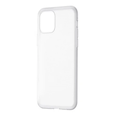 Чохол Baseus Jelly Liquid Silica Transparent Case for iPhone 11 White - цена, характеристики, отзывы, рассрочка, фото 1