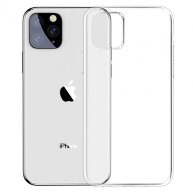 Чохол Baseus Simplicity Transparent TPU Case for iPhone 11 Pro Max Clear - цена, характеристики, отзывы, рассрочка, фото 1