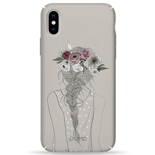 Чохол Pump Tender Touch Case for iPhone XS Max Flowers in Hair # - цена, характеристики, отзывы, рассрочка, фото 1