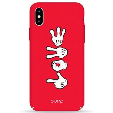 Чохол Pump Tender Touch Case for iPhone XS Max Hands Mickey Love # - цена, характеристики, отзывы, рассрочка, фото 1