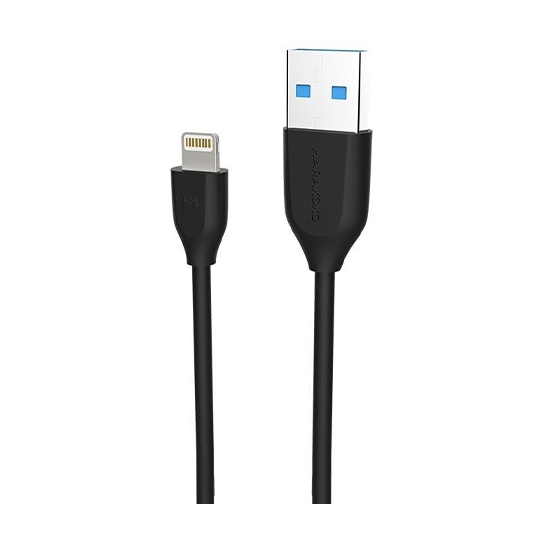 Кабель Marakoko Lightning Charge Sync Cable Black 2m - цена, характеристики, отзывы, рассрочка, фото 1