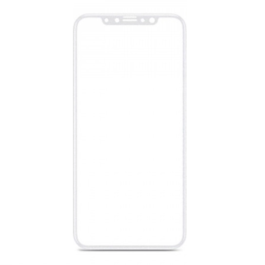 Стекло Baseus Silk-Screen Printed Protection Tempered Glass for iPhone 11 Pro/XS/X 0.2 Front White*
