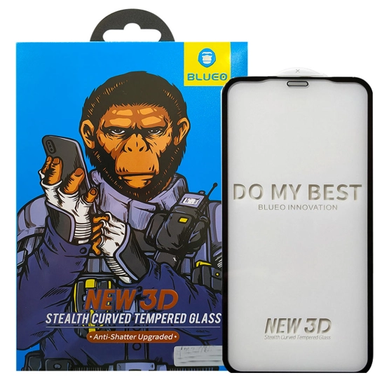 Стекло Blueo Full 3D Stealth Series for iPhone 11 Pro Max/XS Max Front Black