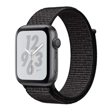Смарт-часы Apple Watch Series 4 Nike+ 44mm Space Gray Aluminum Case with Black Sport Loop - цена, характеристики, отзывы, рассрочка, фото 1