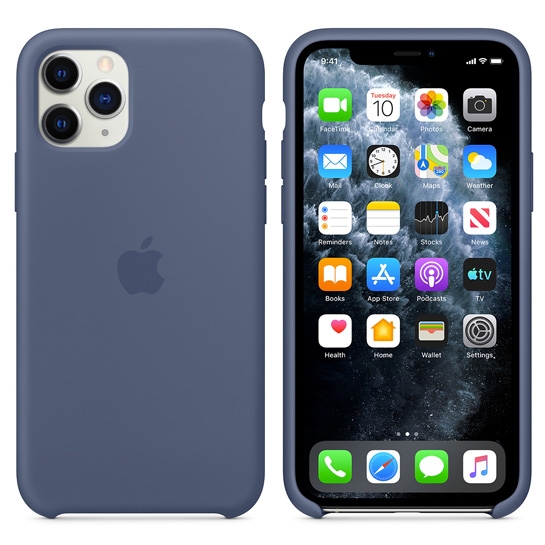 Чохол Apple Silicone Case for iPhone 11 Pro Alaskan Blue - ціна, характеристики, відгуки, розстрочка, фото 3