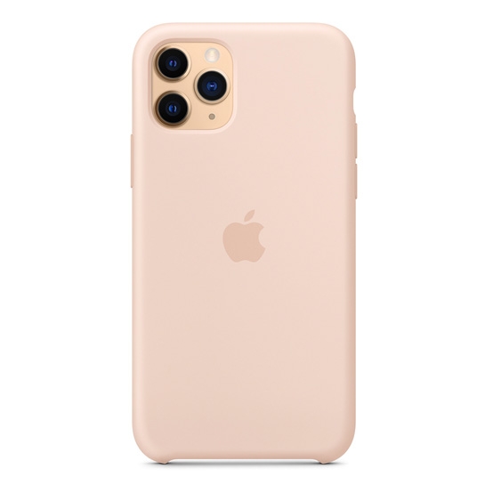 Чохол Apple Silicone Case for iPhone 11 Pro Pink Sand - ціна, характеристики, відгуки, розстрочка, фото 1