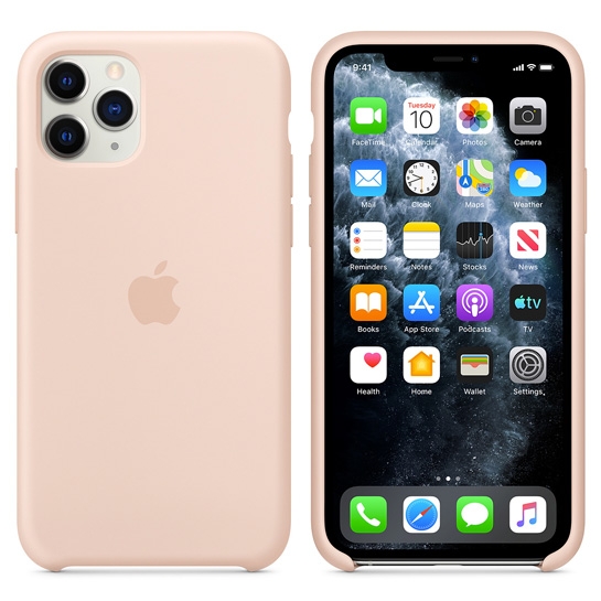 Чохол Apple Silicone Case for iPhone 11 Pro Pink Sand - ціна, характеристики, відгуки, розстрочка, фото 3