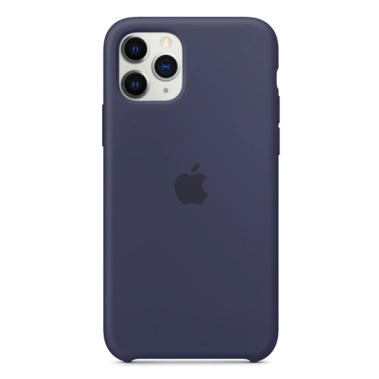 Чохол Apple Silicone Case for iPhone 11 Pro Midnight Blue - цена, характеристики, отзывы, рассрочка, фото 1