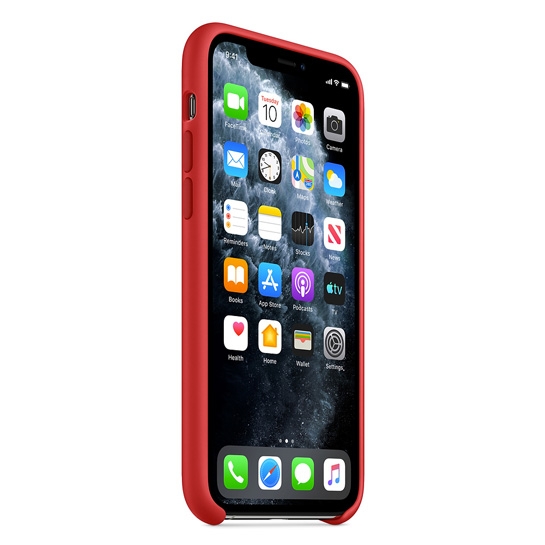 Чехол Apple Silicone Case for iPhone 11 Pro (PRODUCT)RED - цена, характеристики, отзывы, рассрочка, фото 2