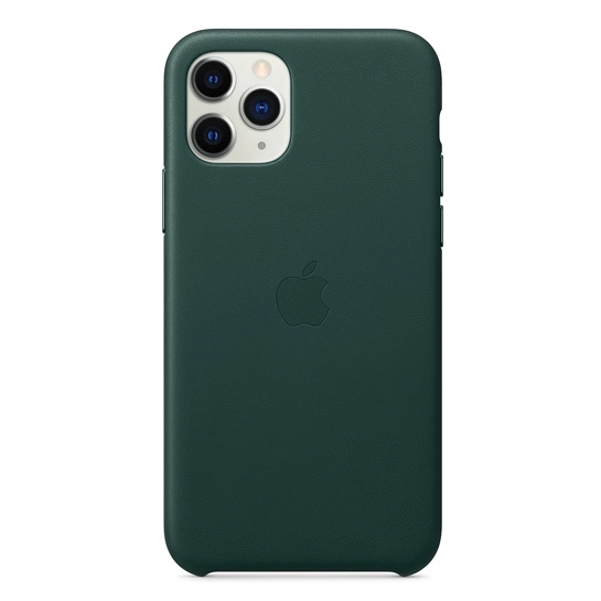 Чохол Apple Leather Case for iPhone 11 Pro Forest Green