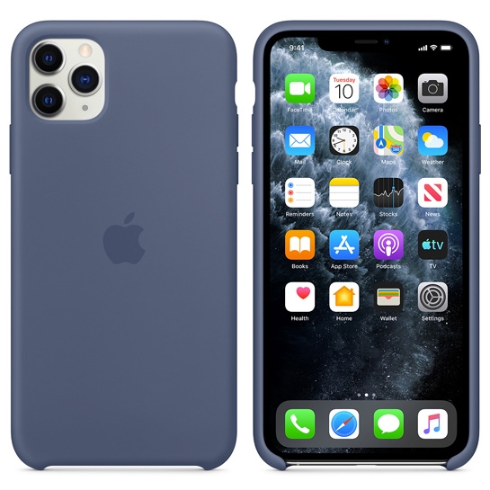 Чохол Apple Silicone Case for iPhone 11 Pro Max Alaskan Blue - ціна, характеристики, відгуки, розстрочка, фото 3