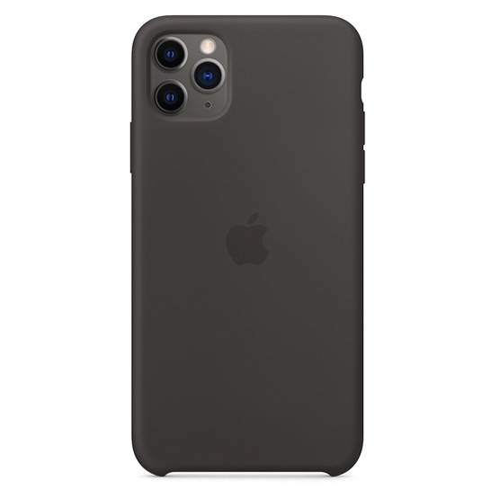 Чехол Apple Silicone Case for iPhone 11 Pro Max Black - цена, характеристики, отзывы, рассрочка, фото 1