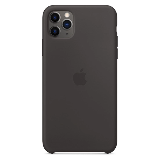 Чехол Apple Silicone Case for iPhone 11 Pro Max Black