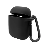 Чехол Blueo Liquid Silicone Case for Apple AirPods with Carbine Black