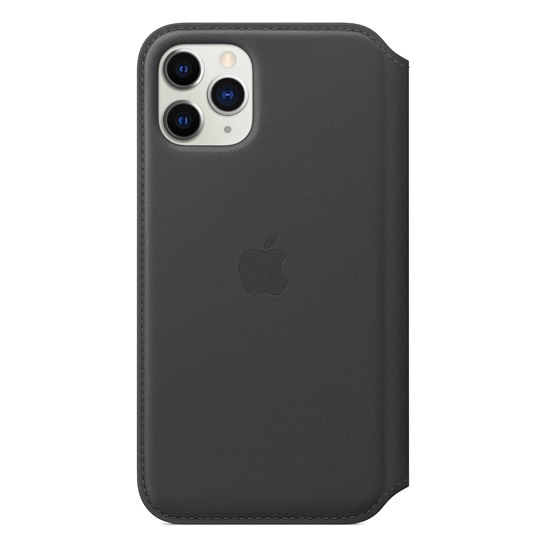 Чехол Apple Leather Folio for iPhone 11 Pro Black