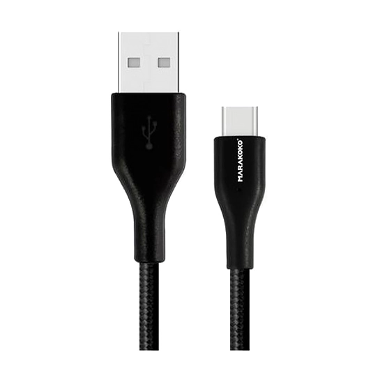Кабель Marakoko Charge Sync Cable Nylon Series Type-C 1.5m Black