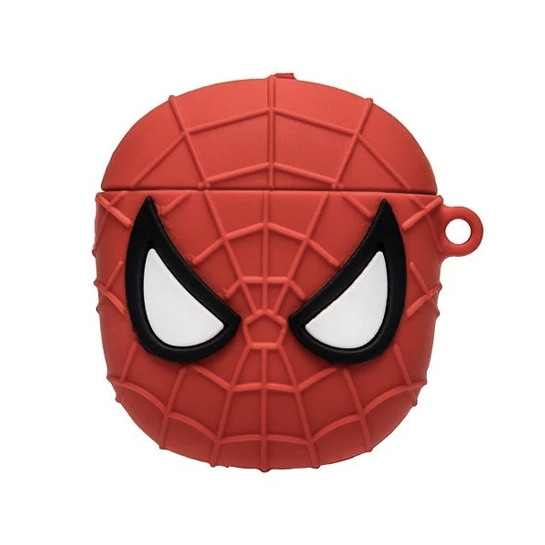 Чохол Cartoon Silicone Case for Apple AirPods Spider-Man - ціна, характеристики, відгуки, розстрочка, фото 1